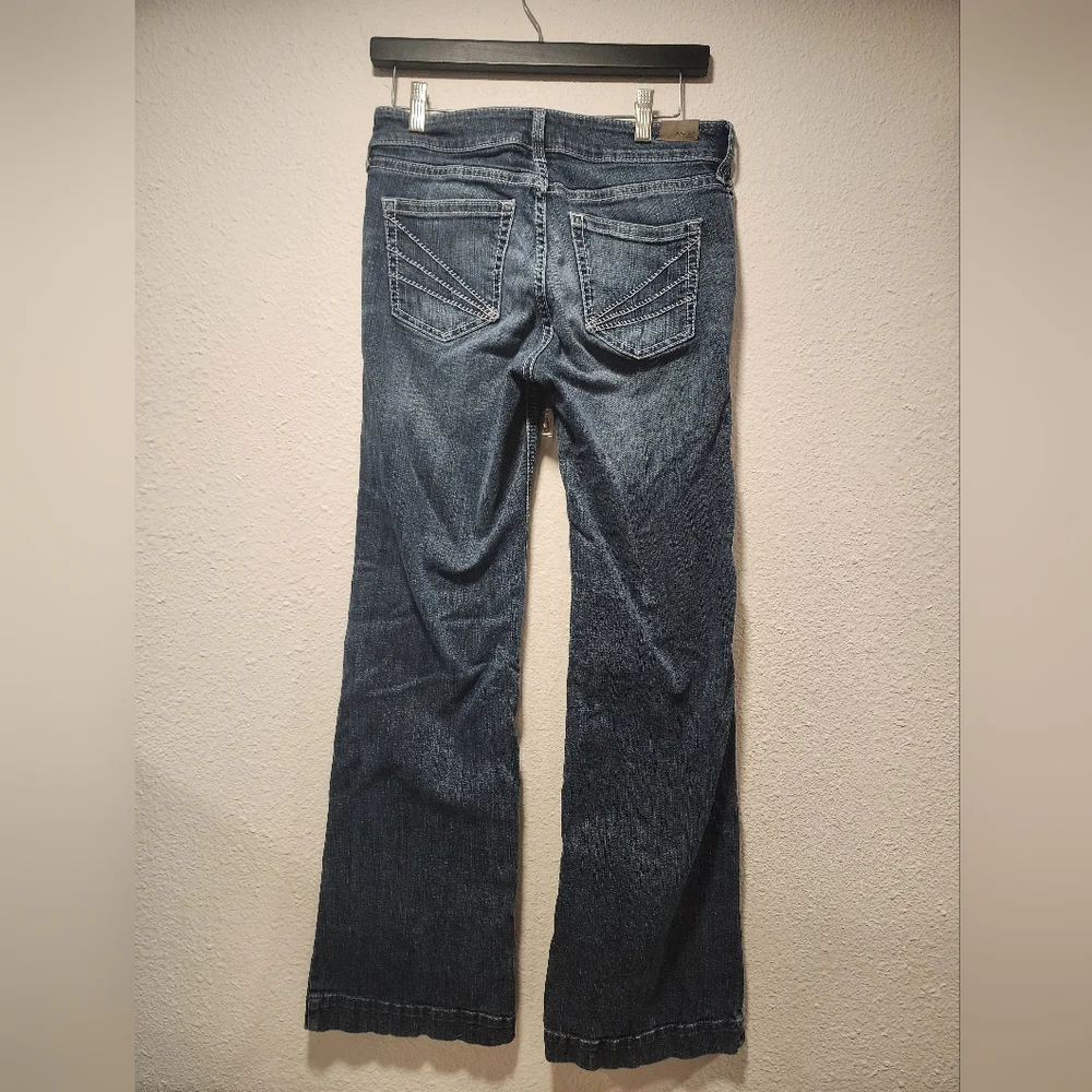 Ariat Relaxed Fit Dark Blue Jeans - Picture 2 of 7